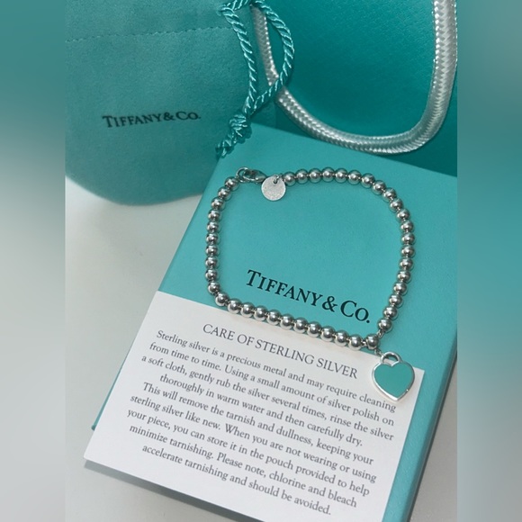 Tiffany & Co. Bead bracelet with diamond (4mm) - Picture 7 of 7